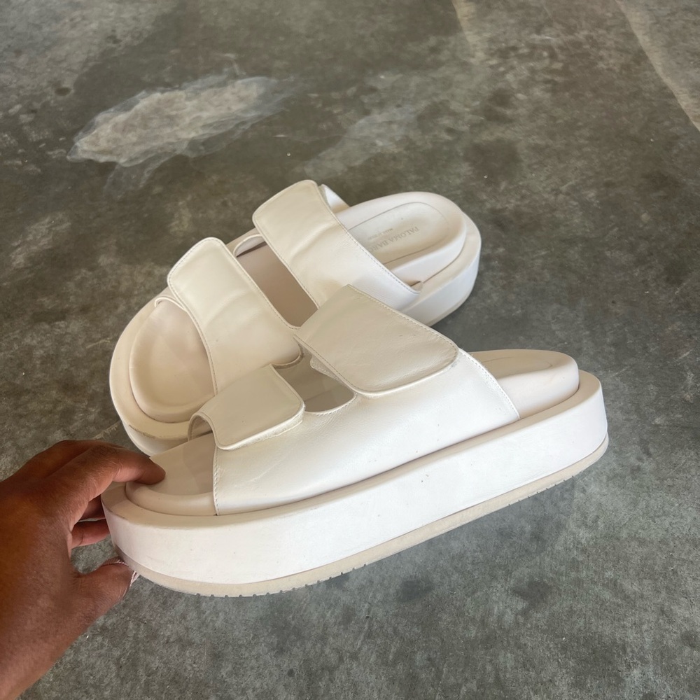 paloma barcelo chunky strap sandal